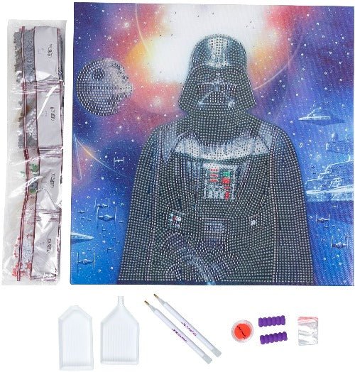 Darth Vader Crystal Canvas 30x30cm