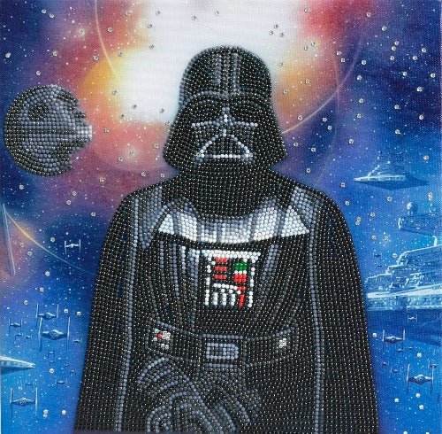 Darth Vader Crystal Canvas 30x30cm