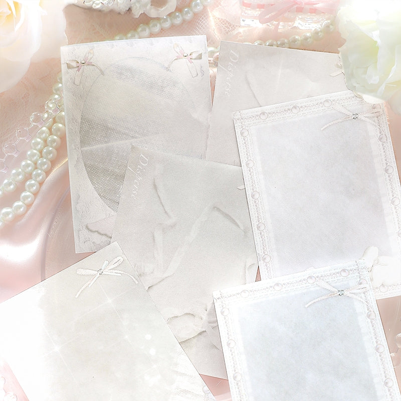 Ballet-inspired Ribbon Notepads Paper