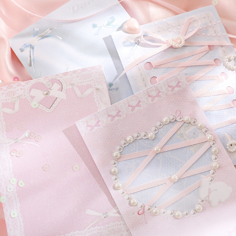 Ballet-inspired Ribbon Notepads Paper