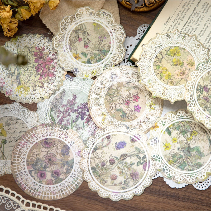 Colorful Irregular Circular Decorative Paper