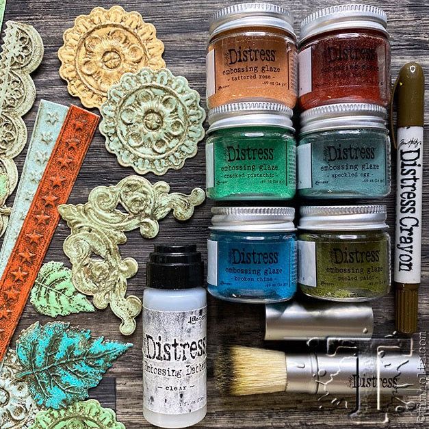 Distress Embossing Glaze by Tim Holtz - Choose Your Color