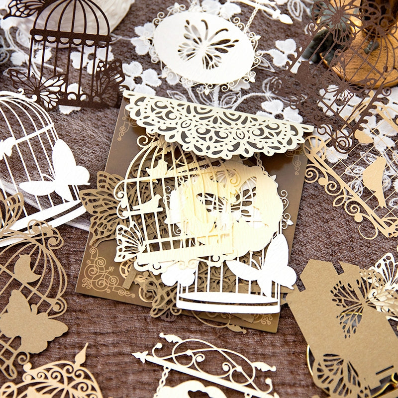 Flower Field Showcase Cutout Decorative Paper