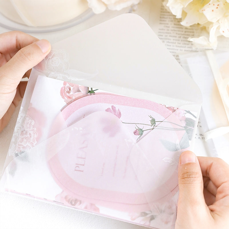 INS-style Multi-material Botanical Floral Paper
