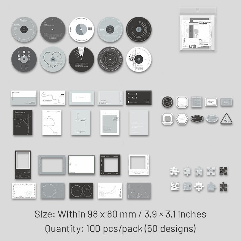 Instagram-style Premium Gray Specialty Paper Notepad Paper