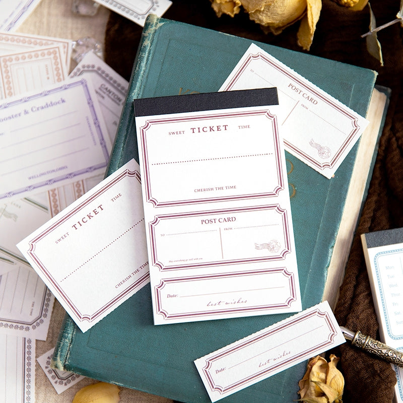 Minimalist Border Journal Notepaper