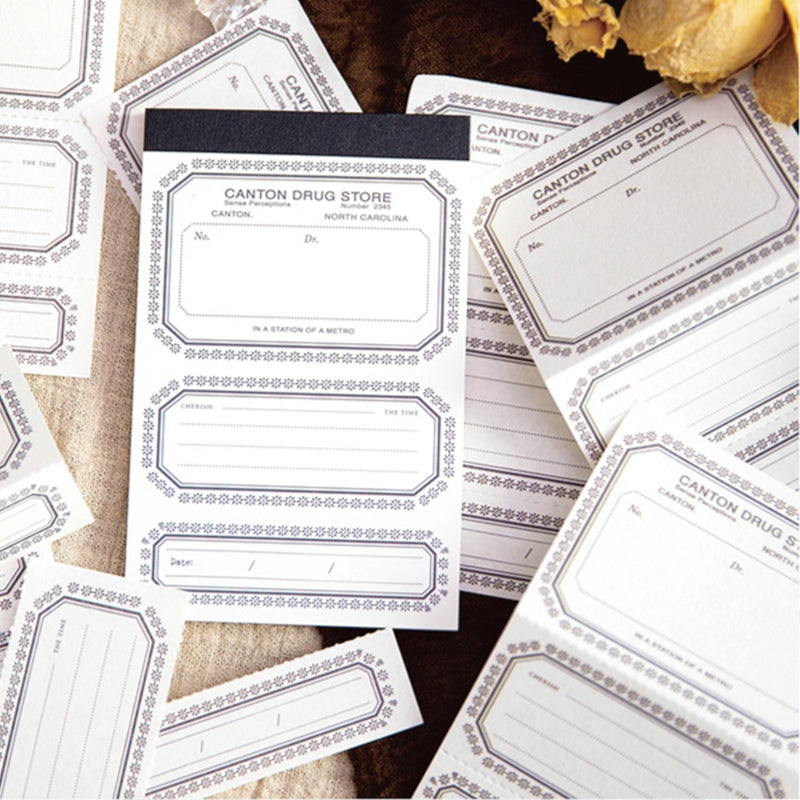 Minimalist Border Journal Notepaper