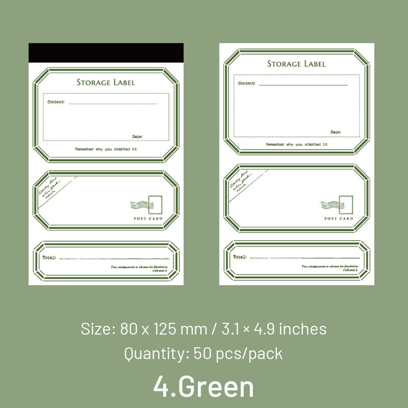 Minimalist Border Journal Notepaper