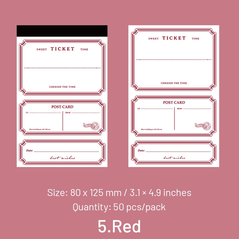 Minimalist Border Journal Notepaper