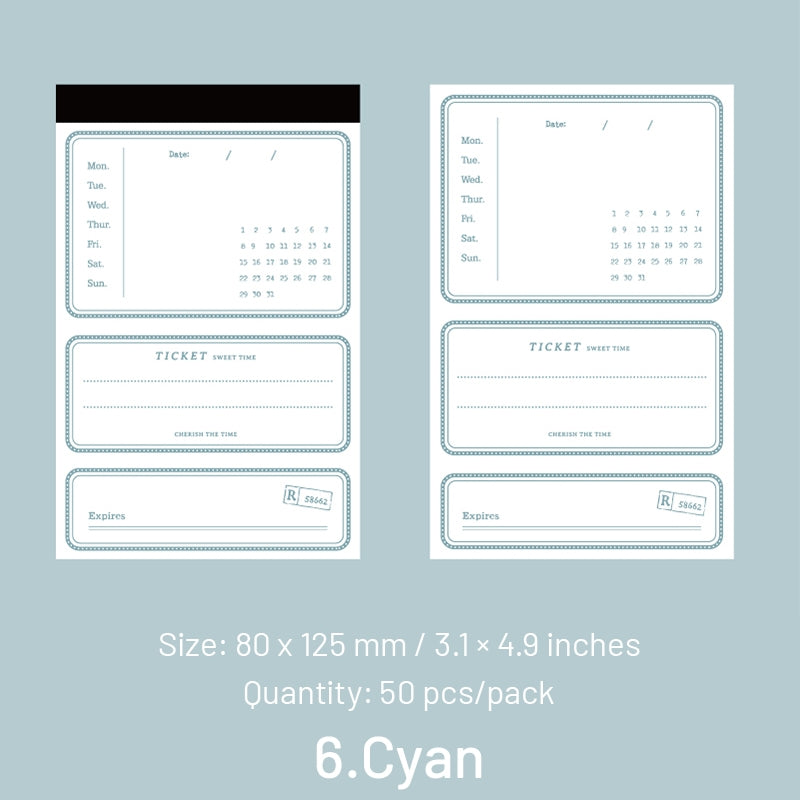 Minimalist Border Journal Notepaper