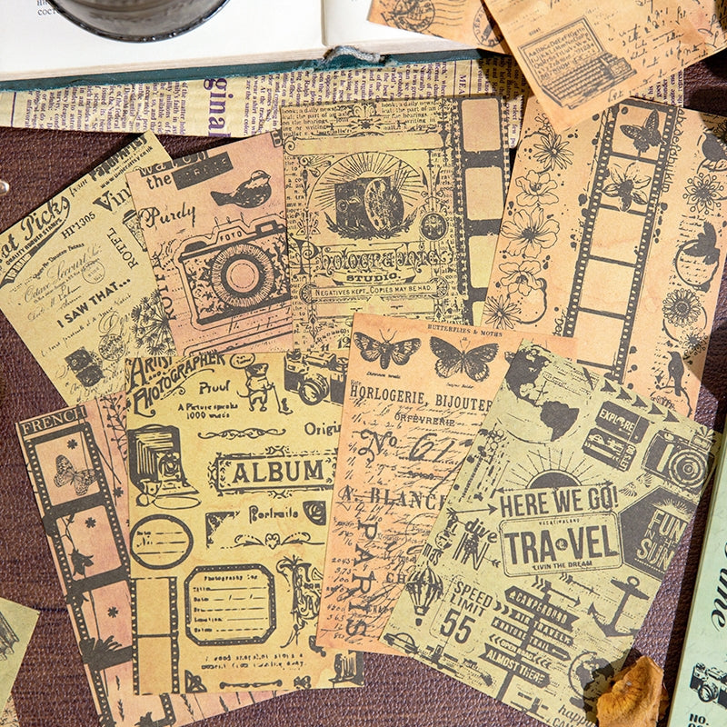 Nostalgic Old Times Collection Decorative Paper