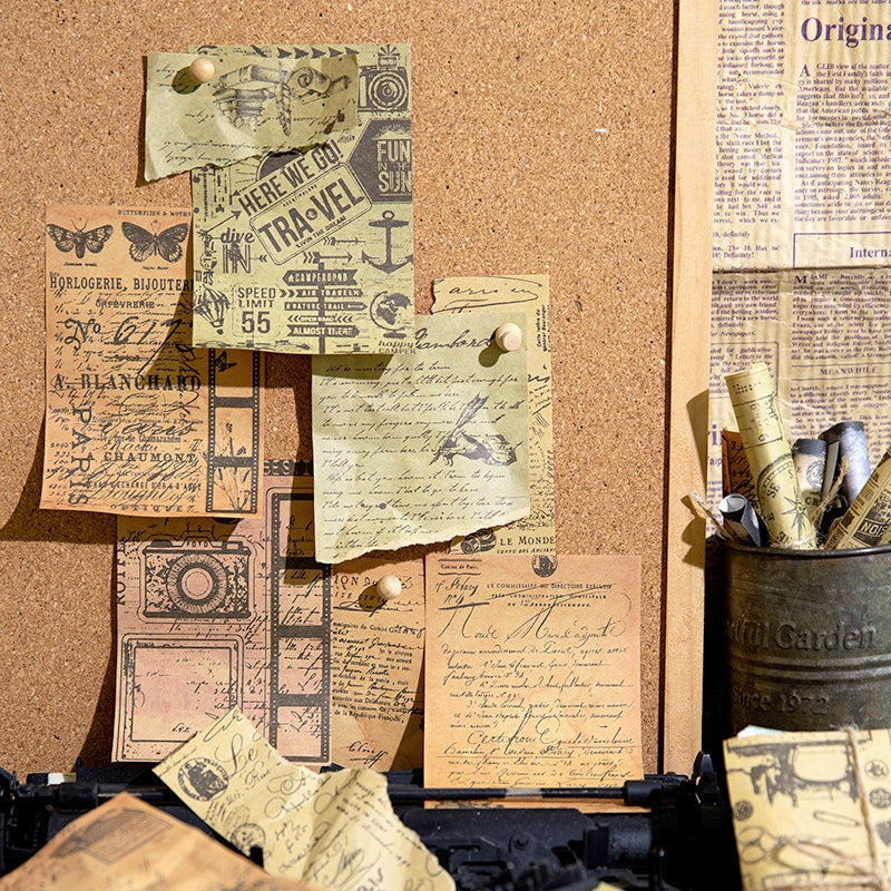 Nostalgic Old Times Collection Decorative Paper