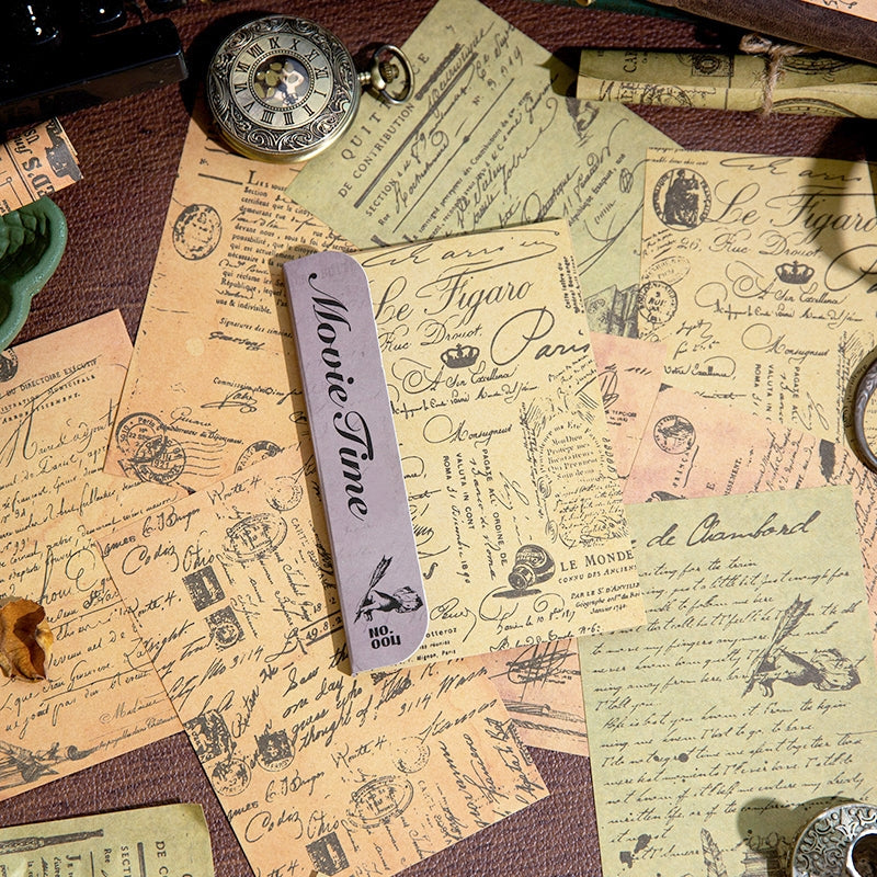 Nostalgic Old Times Collection Decorative Paper
