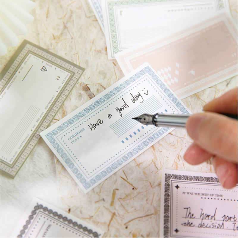 Small Fresh Style Handwritten Notepads Paper