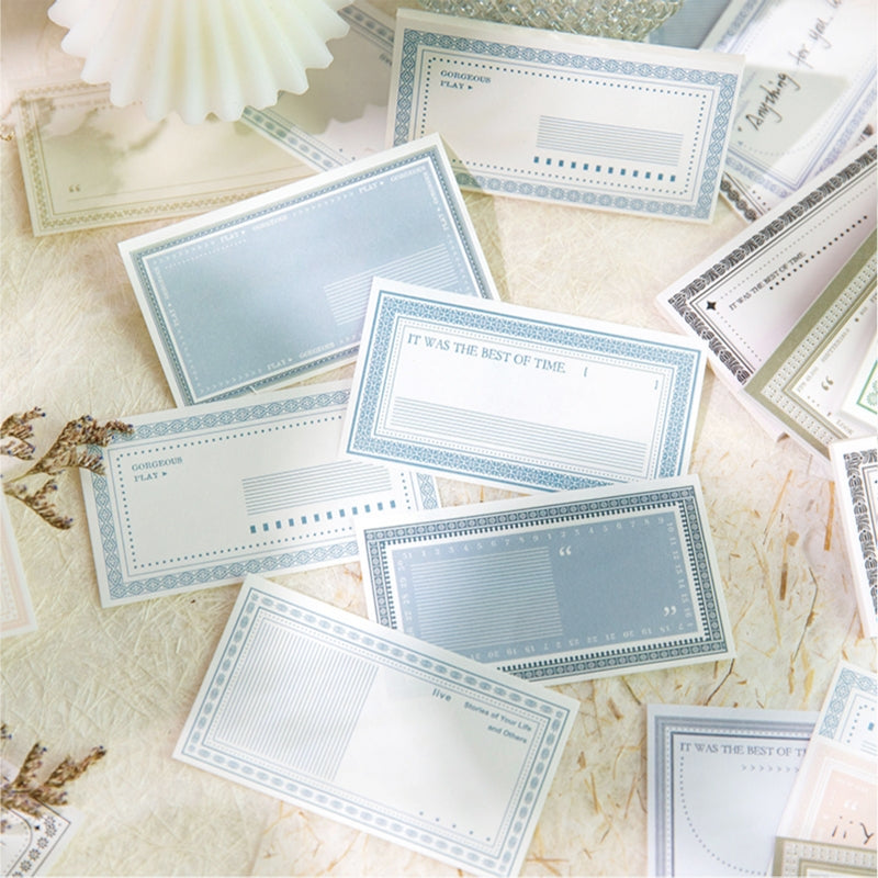 Small Fresh Style Handwritten Notepads Paper