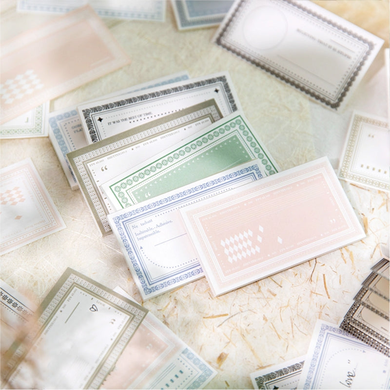 Small Fresh Style Handwritten Notepads Paper