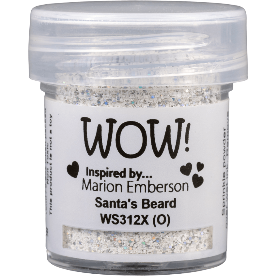 WOW! Embossing Glitter - NEW! Santa's Beard