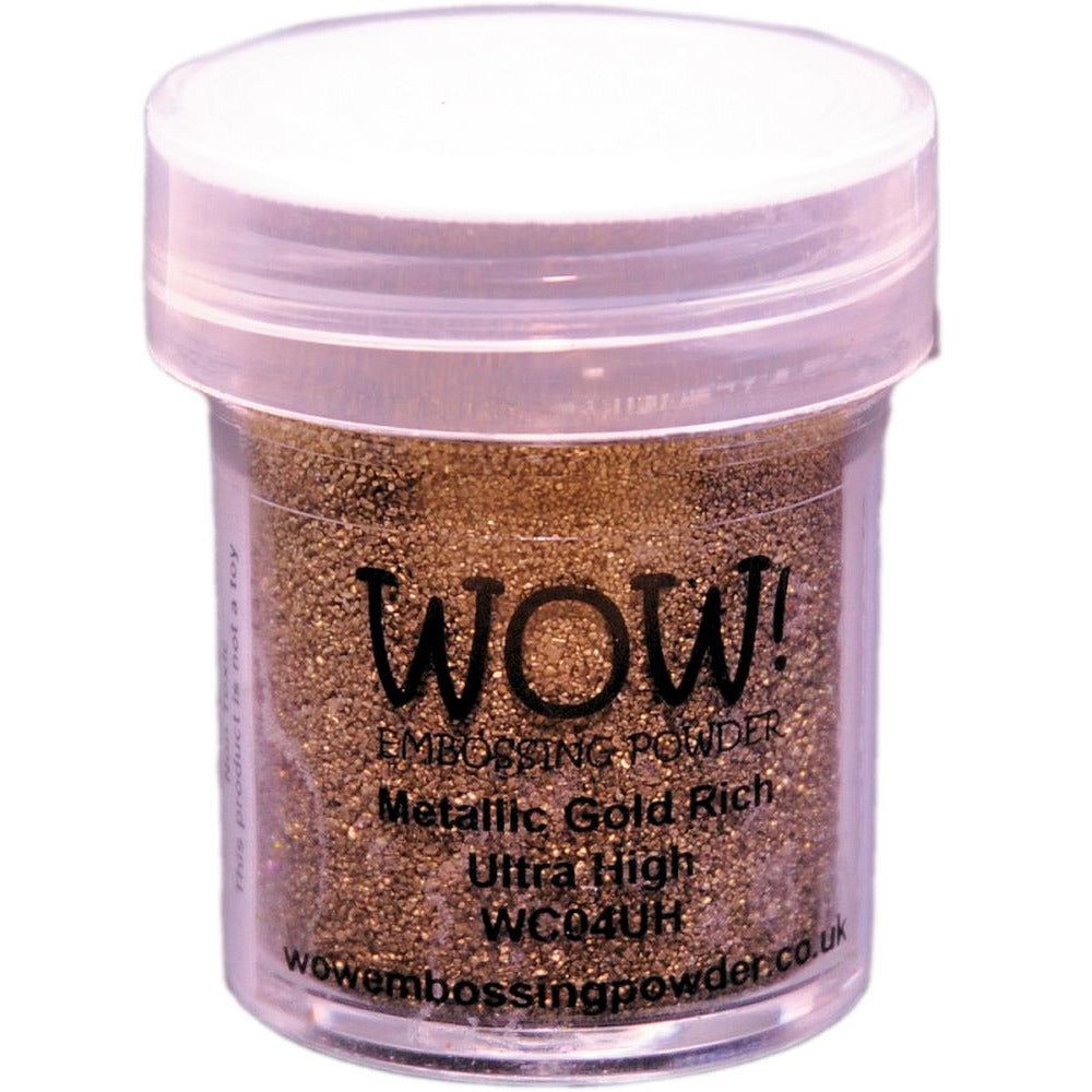 WOW! Embossing Powder - Metallic Gold Rich Ultra High