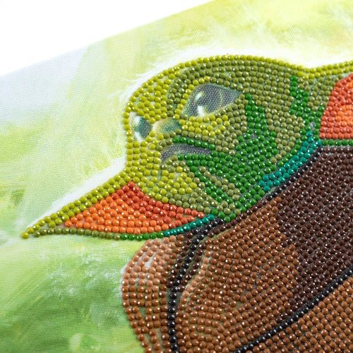 Grogu Crystal Art Canvas Kit 30x30cm