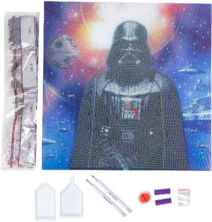 Darth Vader Crystal Canvas 30x30cm