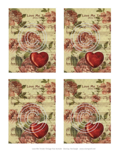 Love Me Tender, Vintage Hue Acetate