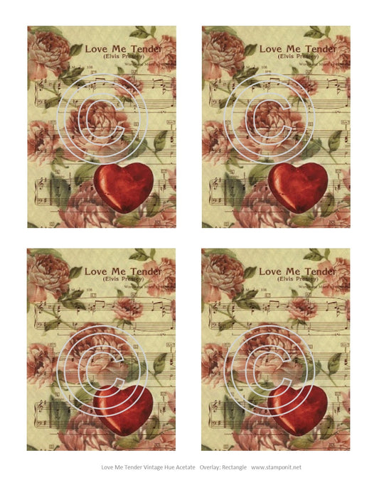 Love Me Tender, Vintage Hue Acetate