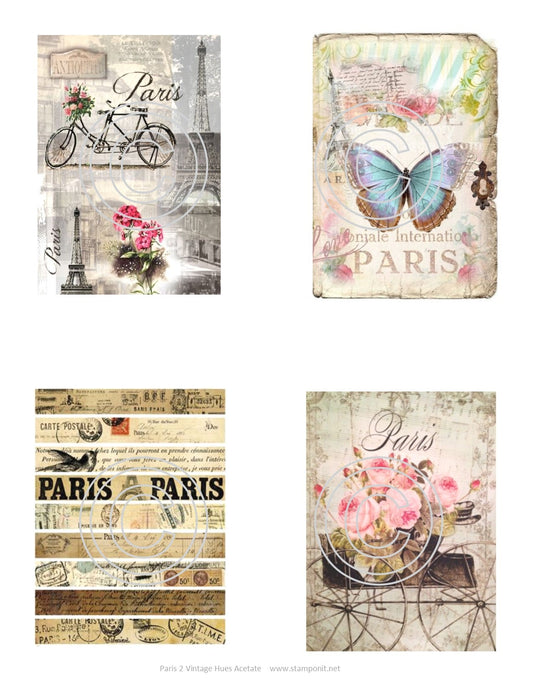 Paris 2, Vintage Hue Acetate