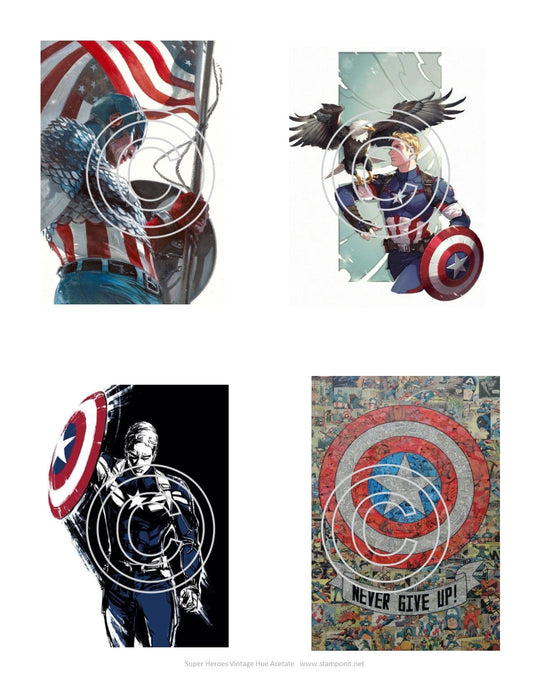 Super Heroes, Vintage Hue Acetate