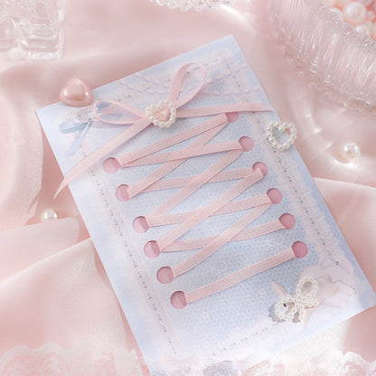 Ballet-inspired Ribbon Notepads Paper