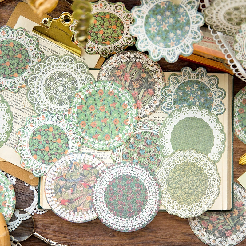 Colorful Irregular Circular Decorative Paper