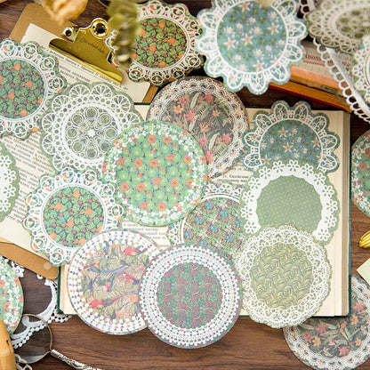 Colorful Irregular Circular Decorative Paper