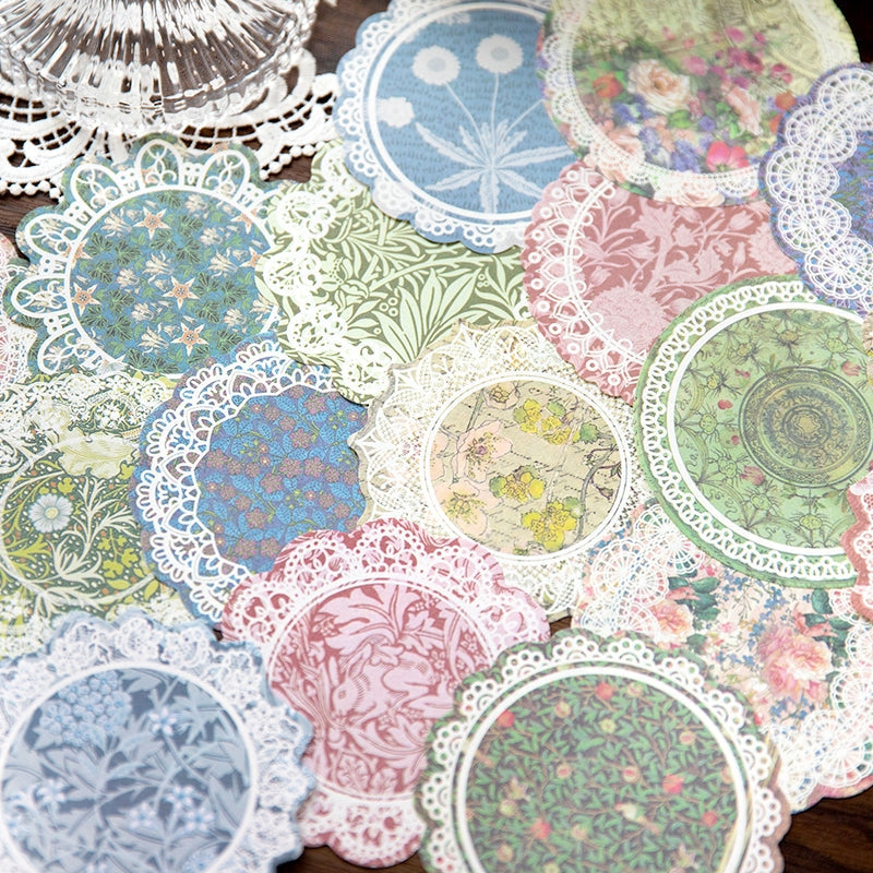 Colorful Irregular Circular Decorative Paper