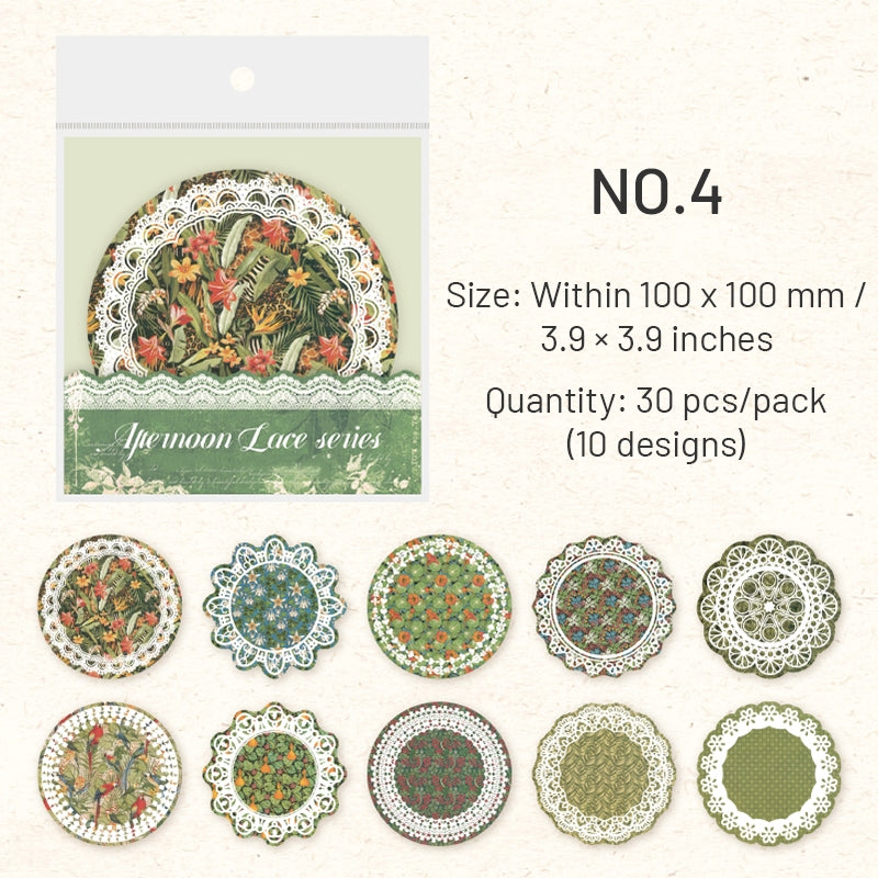Colorful Irregular Circular Decorative Paper