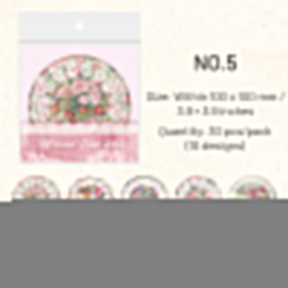 Colorful Irregular Circular Decorative Paper