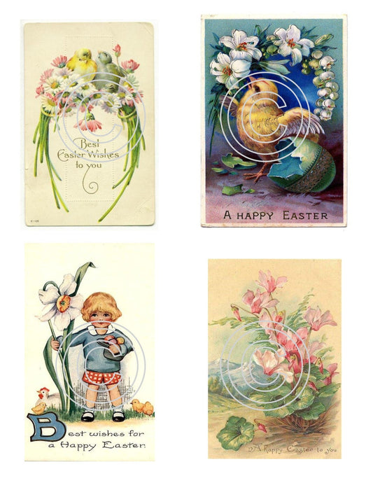 Easter Greetings 1, Vintage Hue Acetate