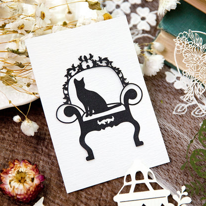 Flower Field Showcase Cutout Decorative Paper