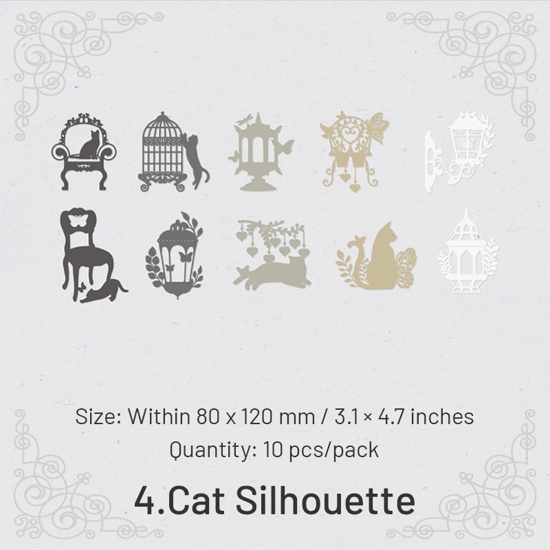 Flower Field Showcase Cutout Decorative Paper
