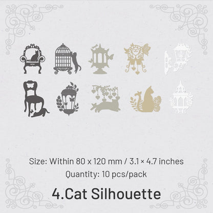 Flower Field Showcase Cutout Decorative Paper