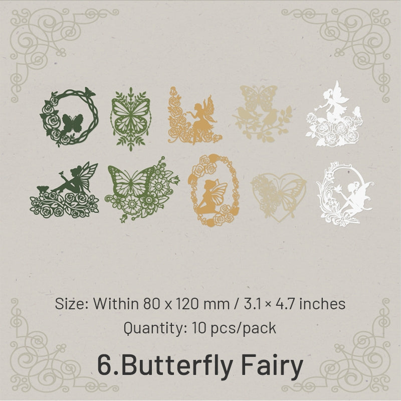 Flower Field Showcase Cutout Decorative Paper