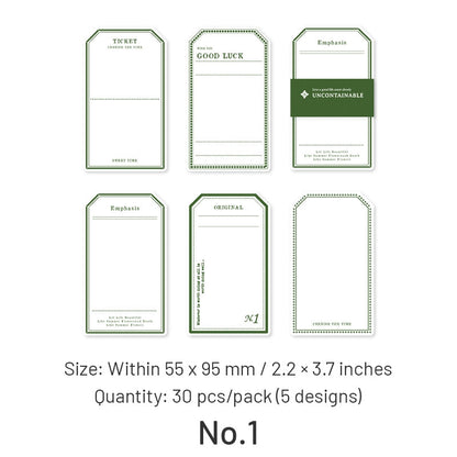 Instagram-style Mini Notepads Paper