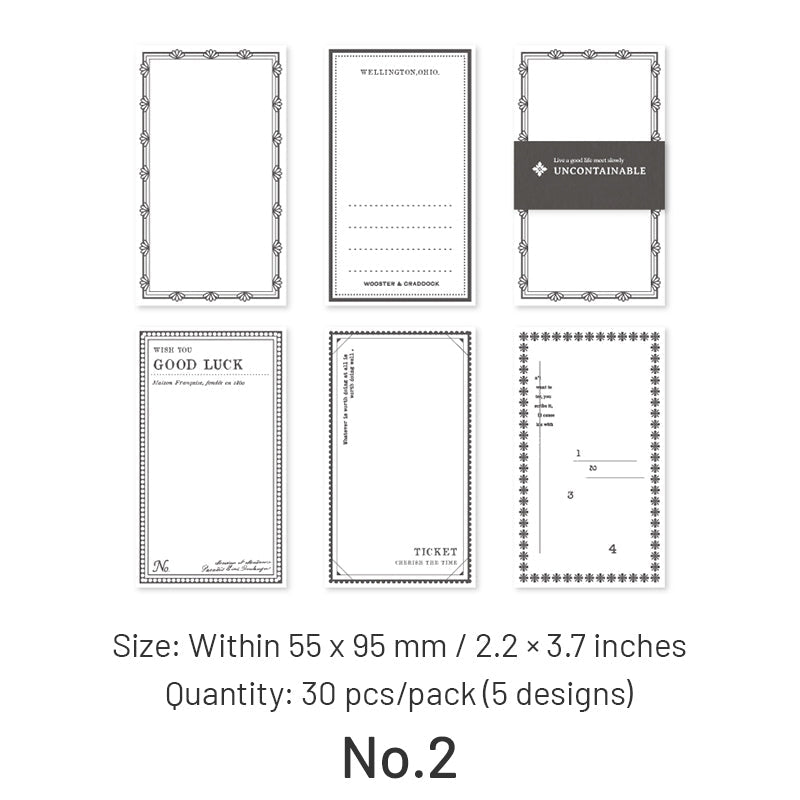 Instagram-style Mini Notepads Paper