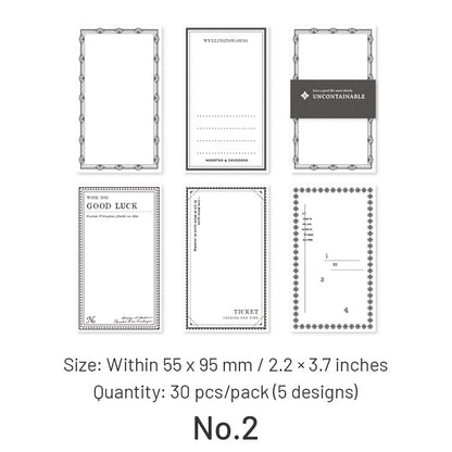 Instagram-style Mini Notepads Paper