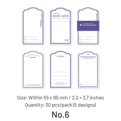 Instagram-style Mini Notepads Paper