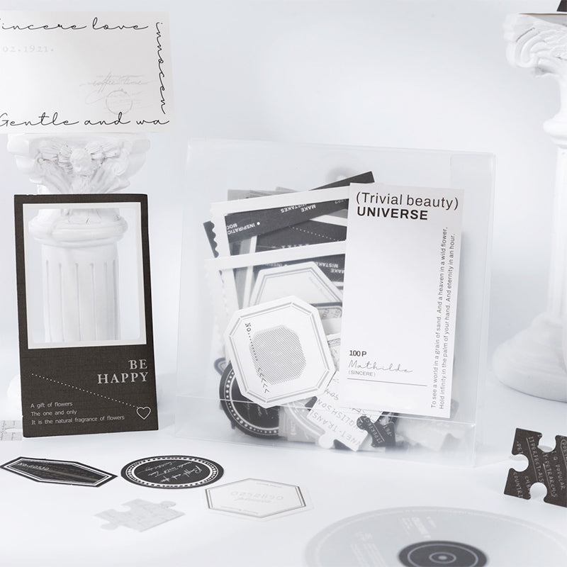 Instagram-style Premium Gray Specialty Paper Notepad Paper