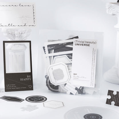 Instagram-style Premium Gray Specialty Paper Notepad Paper