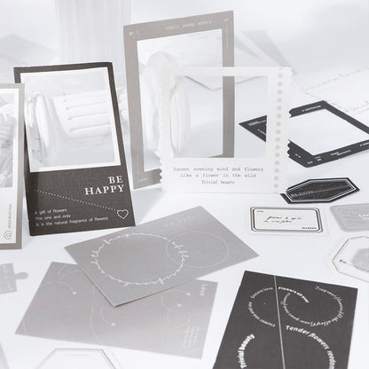 Instagram-style Premium Gray Specialty Paper Notepad Paper