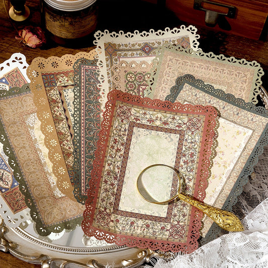 Lace Edged Cutout Vintage Decorative Paper