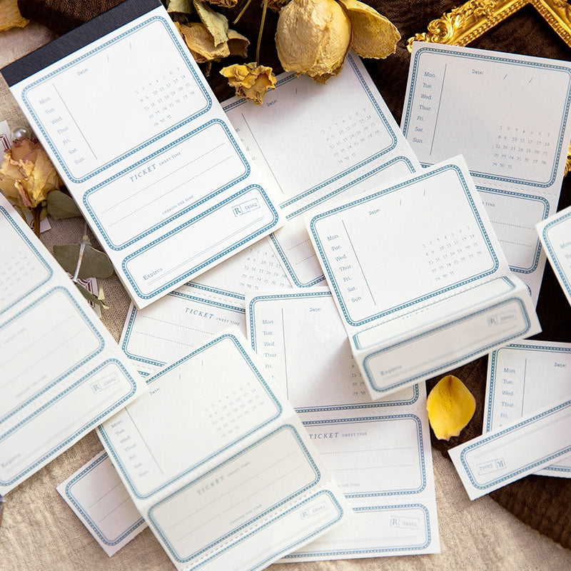 Minimalist Border Journal Notepaper