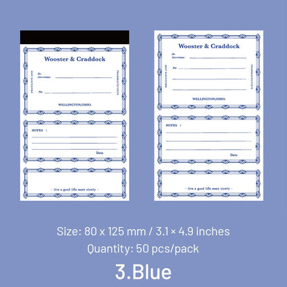 Minimalist Border Journal Notepaper