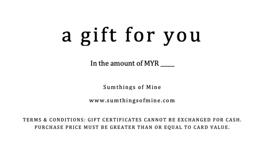 Sumthings of Mine Gift Card